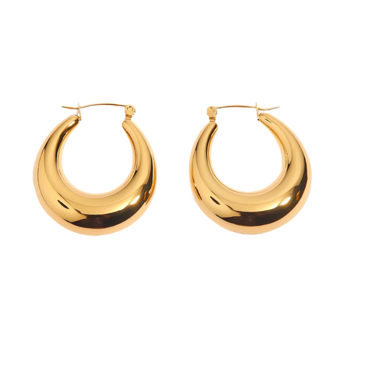 Tee mini hoop earring