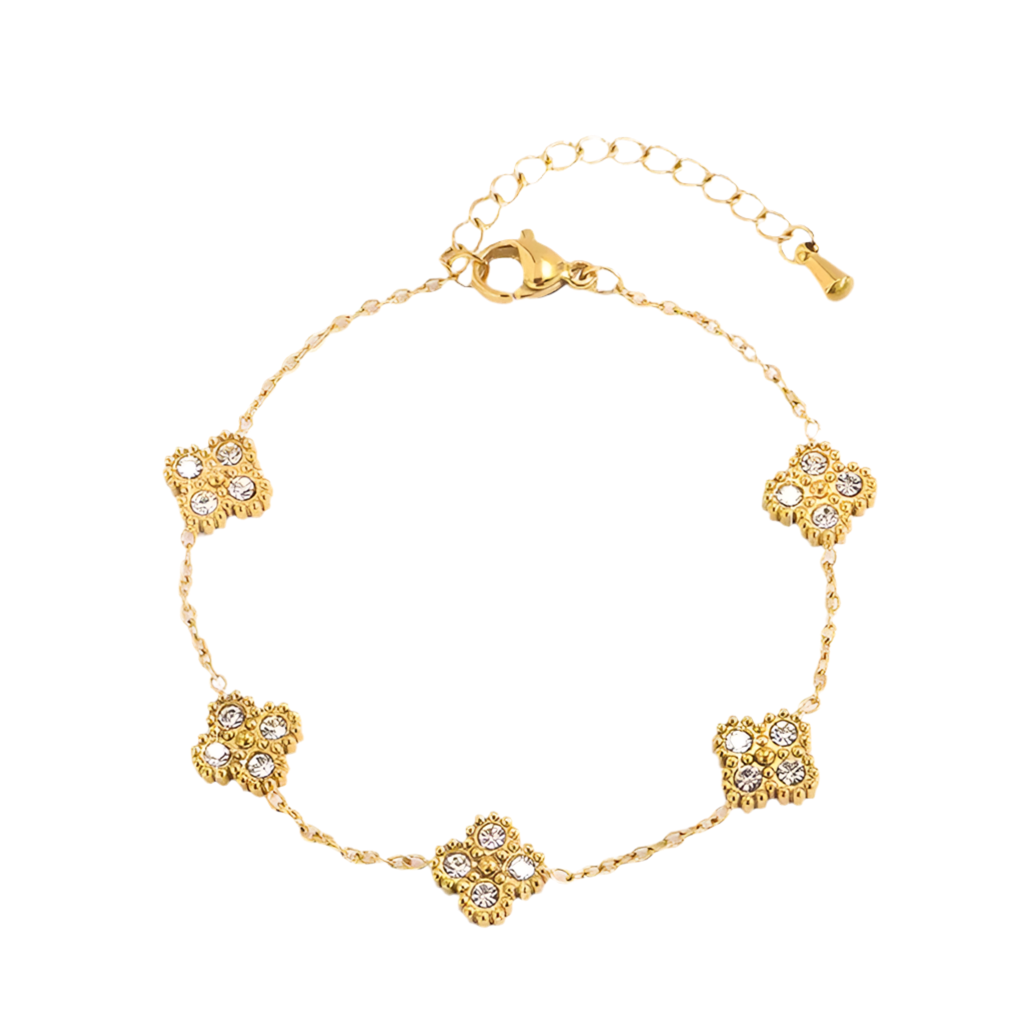 Bria clover bracelet