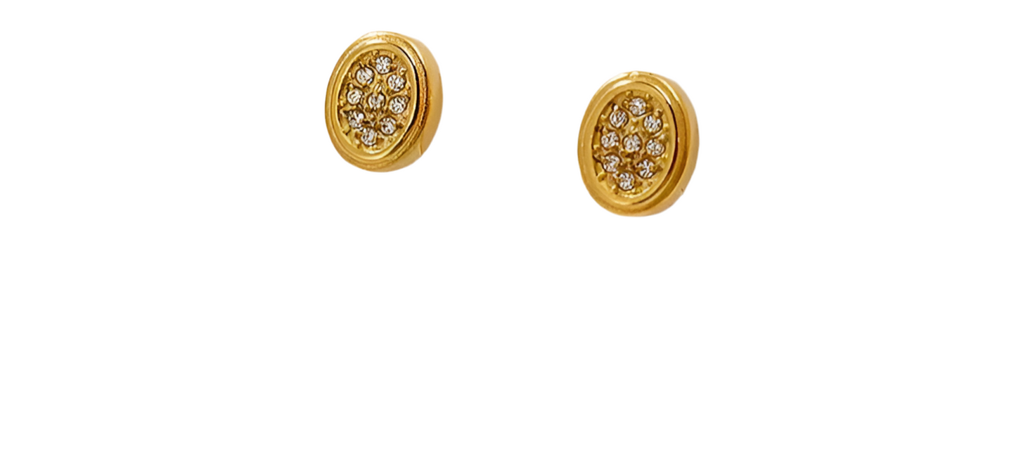 Tiny stud earrings