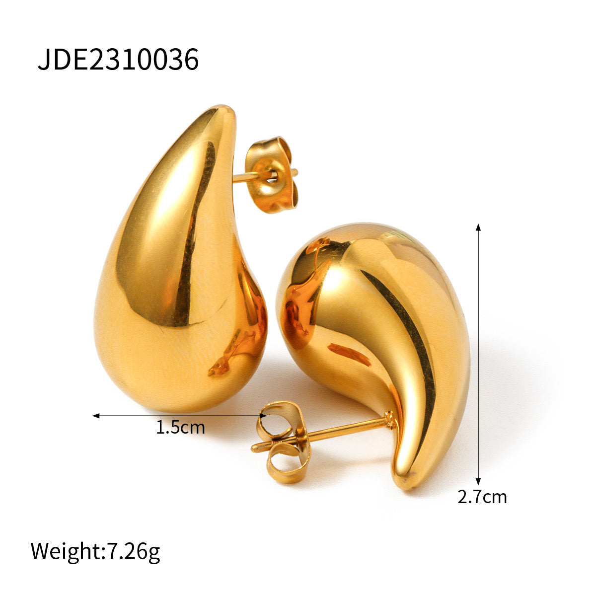 Teardrop earring