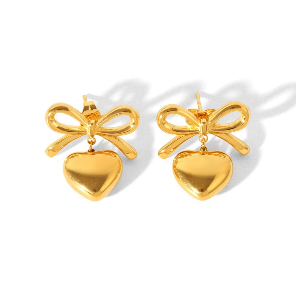 Bow earring