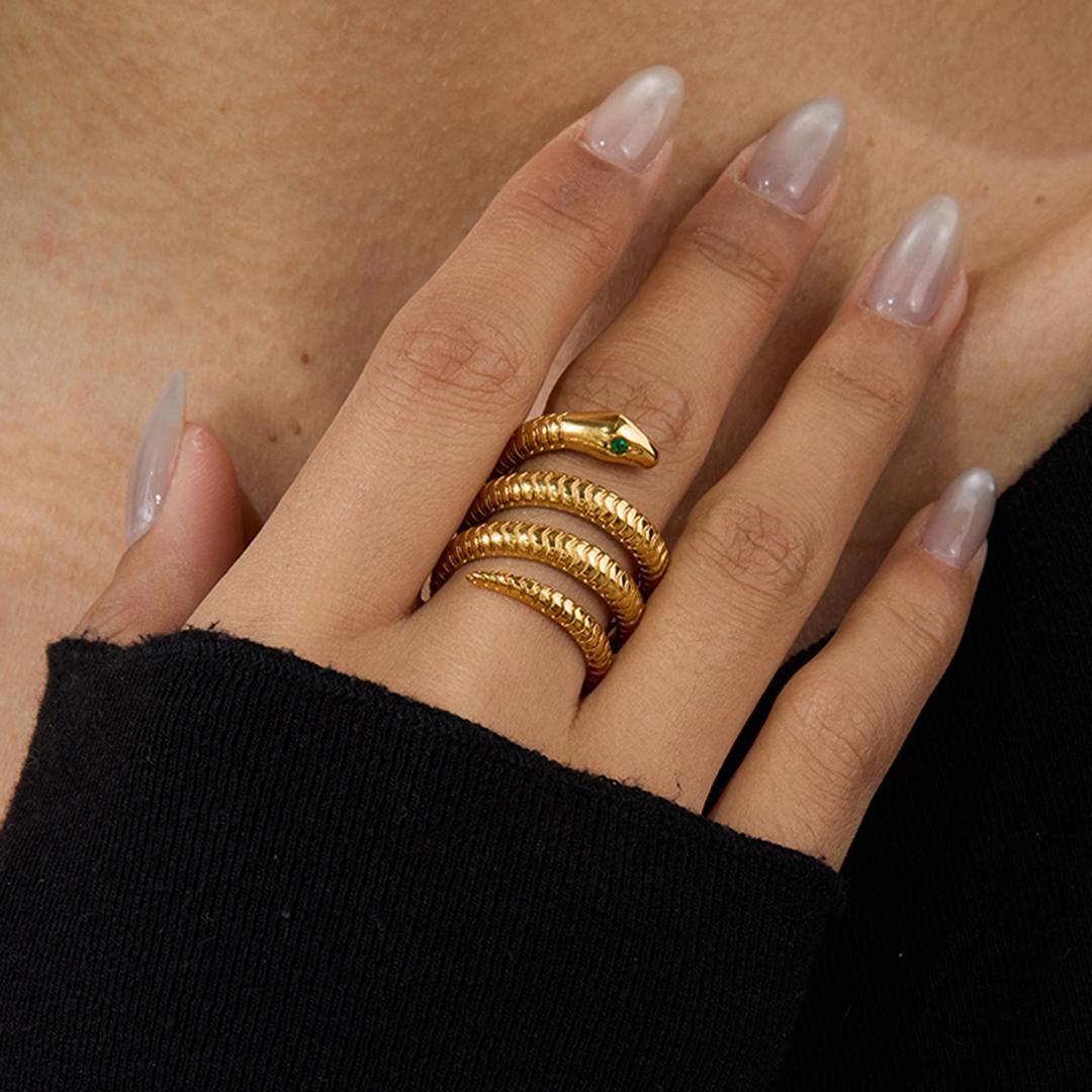 Ella Spiral Ring