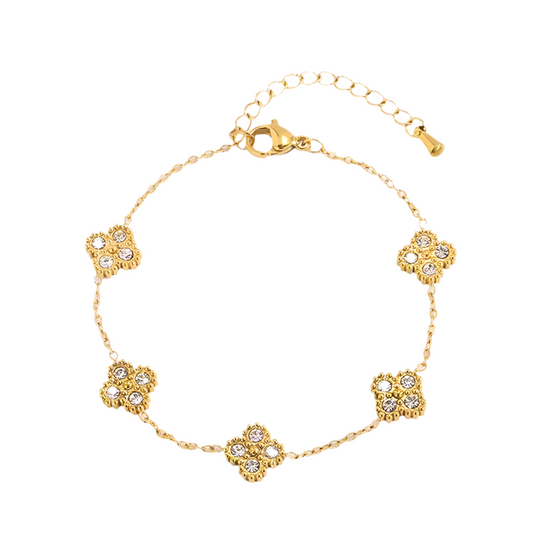 Bria clover bracelet