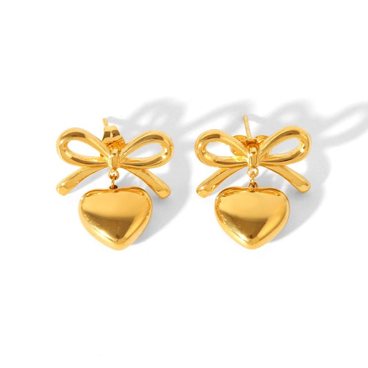 Bow earring